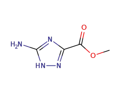 5-amino-1H-[1,2,4]-triazole-3-carboxylic acid methyl ester