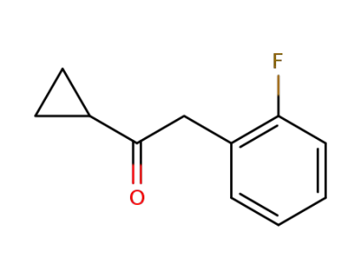 1-cyclopropyl-2-(2-fluorophenyl)ethanone